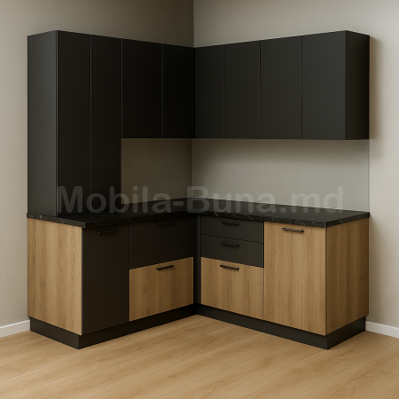 Bucatarie modulară de colt  